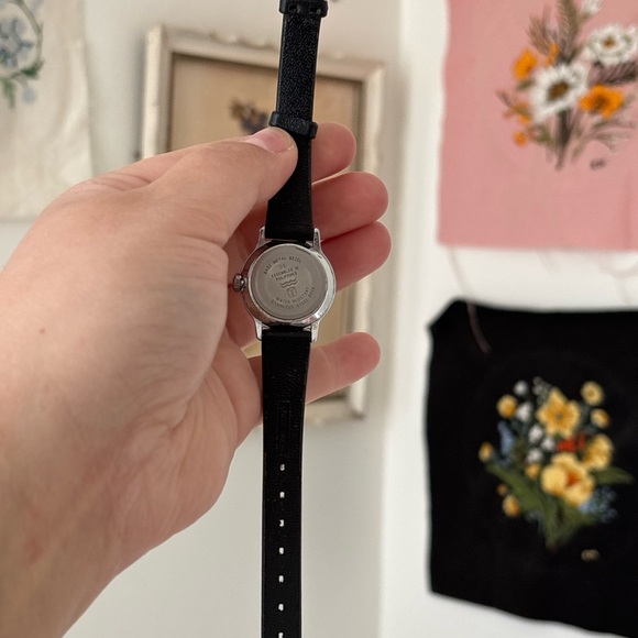 Vintage mechanical ladies Timex White Dial Watch